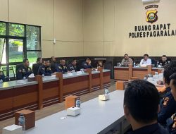 Ditresnarkoba Polda Sumsel Supervisi ke Polres Pagar Alam, Ini Arahan Kombes Pol Dolifar Manurung