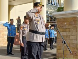 Kapolres Pagar Alam Erwin Irawan Pimpin Upacara Peringatan Hari Perpustakaan Nasional