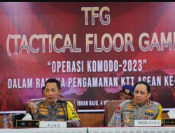 Simulasi TFG, Kapolri Tekankan Personel Harus Pahami Tugas dan Cara Bertindak Saat Amankan KTT ASEAN