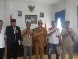 Pengurus Ormas DPC.  Laskar Anti Korupsi Indonesia (LAKI) Buton Lakukan Sambang Silaturahmi Ke-PJ Bupati
