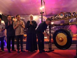 Wali kota Pagar Alam Alpian Maskoni Buka Bazar Besemah Expo Dan Pentas Seni Dan Budaya Ke 19 Dalam Rangka HUT Kota Ke-22