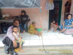 Polsek Tomo Sambangi Desa Binaan Dalam Rangka Pelaksanaan Quick Wins Presisi