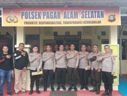 Dalam Hari Ulang Tahun Bhayangkara Ke -77 Polres Pagar Alam Adakan Lomba Kebersihan