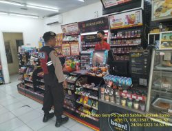Polsek Tomo Lakukan KRYD Patroli Siang Hari