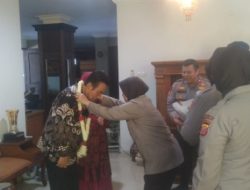 PJU Polda Jabar Silaturahmi ke Irjen Pol (Purn) Adang Rochjana