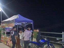 Amankan Malam Takbiran Polsek Wado Polres Sumedang Laksanakan Patroli