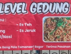 Mie Level Gedung Pala Jalan Raya Ciapus Gang Pala Tamansari Bogor, Wajib Dicoba 