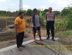 Silaturahmi Polisi RW Desa Darmawangi Kecamatan Tomo