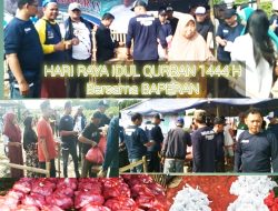 Hari Raya Idul Adha 1444 H : Relawan Baperan Berbagi Daging Qurban