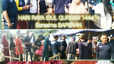 Hari Raya Idul Adha 1444 H : Relawan Baperan Berbagi Daging Qurban