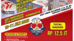 Menyambut HUT Bhayangkara Ke-77 Kapolres Purwakarta Open Turnamen Tenis Meja Cup I 2023 Di Darangdan