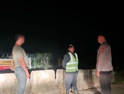 Antisipasi Pencurian Komponen Kereta Cepat, Polsek Plered Polres Purwakarta Jaga Ketat Jalur KCJB