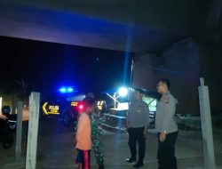 Sinergitas TNI / Polri, Lakukan patroli Bersama di Wilkum Polsek Plered Polres Purwakarta Kontrol Jalur KCJB