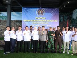 Kapolres Hadiri Pelantikan Pengurus PWI Purwakarta Di Castle Lampion Obyek Wisata Cikao Park