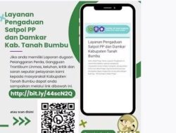 Dinas Satpol PP Tanah Bumbu dan Damkar Buka Layanan Pengaduan Online