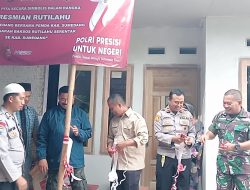 Polsek Sukasari Lakukan Peresmian Rutilahu