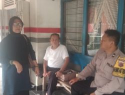 Melalui Kegiatan Sambang Warga,Polsek Cimalaka Sampaikan Pesan Kamtibmas