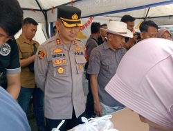 Warga Sumedang Serbu Bazaar Sembako Murah Polres Sumedang
