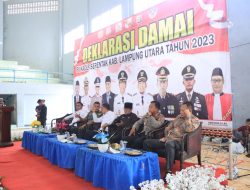 Polres Lampung Utara All Out Amankan Pilkades Serentak