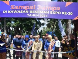Gubernur Sumatera Selatan Herman Deru Buka Besemah Expo Tahun 2023 Di Kota Pagar Alam