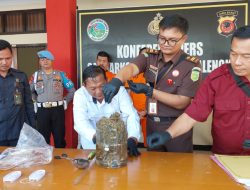 Polres Majalengka Musnahkan Barang Bukti Narkotika Golongan 1 Jenis Sabu dan Ganja