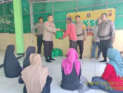 Kegiatan Bhakti Sosial Polsek Paseh Dalam Rangka Hari Bhayangkara Ke 77