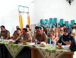 Desa Muara Bakti Gelar Rapat Perdes Dan Perkades Bersama Perangkat Desa Dan Kasipem Kec. Babelan