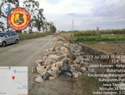 CV Larissa Konstruksi All Out Dalam Pengerjaan Proyek Pelebaran Jalan Kuniran – Karangrejo di Kab. Pati