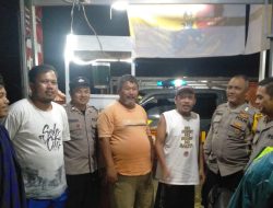 Polsek Tanjungkerta Melaksanakan Patroli Blue Light Malam Hari Cegah Terjadinya Tindak Kejahatan