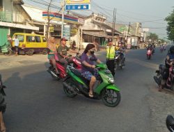 Gelar Pos PH Pagi Polsek Jepon, Ingatkan Untuk Tertib Lalu Lintas
