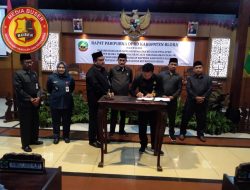 Bupati Blora Dan DPRD Tanda Tangani Nota Kesepakatan KUA – PPAS APBD 2024