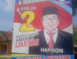Hapison Maju Kembali Mencalonkan Kades