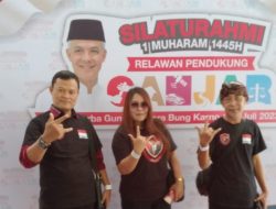 Wakil Ketua Umum RGN Sumaryono, M.Si. Menghadiri Silaturahmi 1 Muharam 1445 H Relawan Pendukung Ganjar