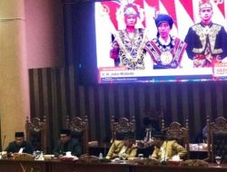 Virtual Zoom Pemkab Tanah Bumbu dan DPRD dengarkan Pidato Kenegaraan Presiden Jokowi menuju indonesia Emas 2045.