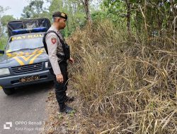 Polsek Pagar Alam Utara Iptu Ramsi SH Melaksanakan Patroli Di wilayah Kelurahan Alun Dua