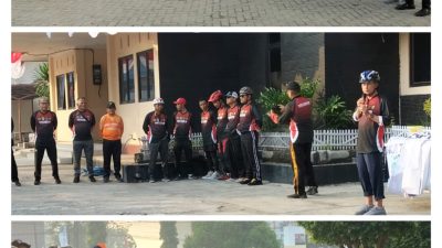 Camat Babelan Semarakkan HUT RI Ke.78 Gowes Babelan Terus Melaju Indonesia Maju 2023