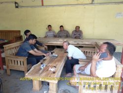 Polsek Tomo Lakukan Kegiatan Jumat Curhat  Bersama Warga 