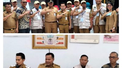 Tim Penilai Kampung Bersih Kab. Bekasi Hadir Di Kantor Sekretariat RW 021 Kelurahan Setia Asih Perumahan Puri Harapan RT 09/21 