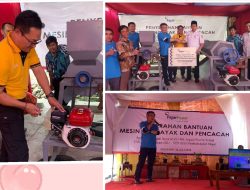 Fajar Paper Dukung Program Ekonomi Sirkular Dengan Memberikan Mesin Pencacah dan Pengayak Sampah Organik