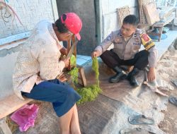 Cegah Gangguan Kamtibmas Bhabinkamtibmas Lakukan Sambang Warga 