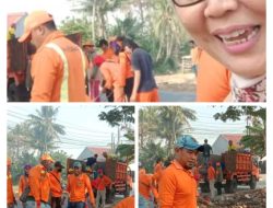 Sambut HUT Kemerdekan RI Ke 78 Pemdes Kedung Pengawas Gelar Kerja Bakti