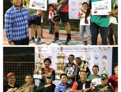 Turnamen Bola Voli Piala Lurah Bahagia :  Begini Kata Khoirul Anwar !    