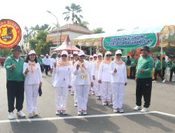 Menyambut HUT RI ke 78 Pemkab Blora Gelar Gerak Jalan Merdeka