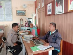Jaga Sinergitas Polri Dengan Perangkat Desa, Bhabinkamtibmas Polsek Darmaraja Lakukan Sambang Desa