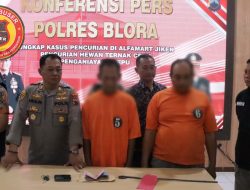 2 Orang Pencuri Sapi di Cepu Dibekuk Polres Blora