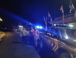 Patroli Gabungan Polsek Conggeang dan Polsek Buahdua Bersatu Melawan Gangguan Kamtibmas