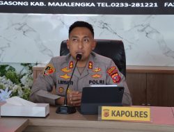 Berikan Motivasi Dalam Bertugas, Kapolres Majalengka Berikan Arahan kepada Pejabat Utama dan Kapolsek Jajaran