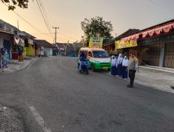 Anggota Polsek Tanjungmedar laksanakan Gatur lalin