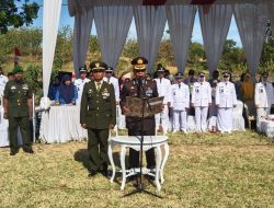 Kapolsek Tomo Menjadi Pembaca Teks Pancasila di Hari Ulang Tahun Kemerdekaan RI Ke 78