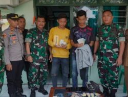 Babinsa Berhasil Amankan Jaringan Pengedar Sediaan Farmasi